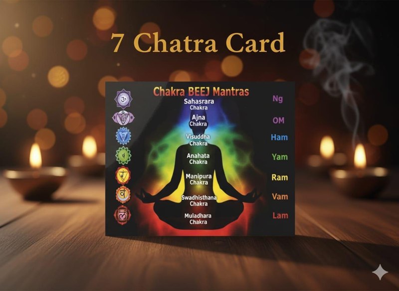 Energised 7 Chakra Card