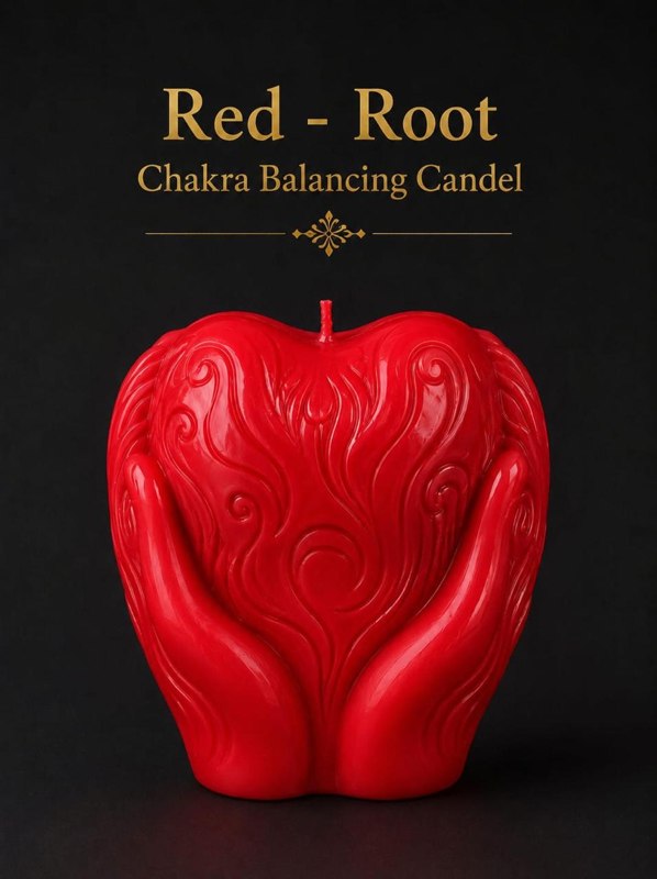 Energised Red Candle Light — Root Chakra
