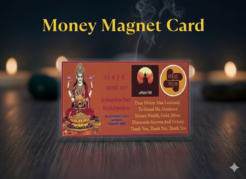 Energised Money Magnet Card (Small)