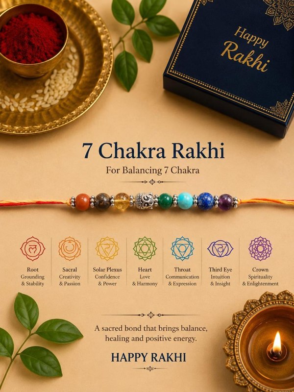 Energised 7 Chakra Rakhi