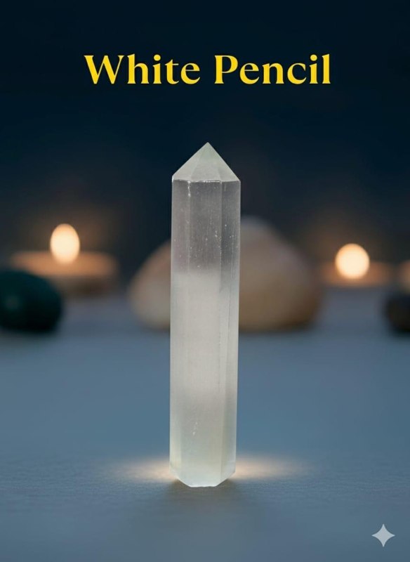 Energised White Pencil